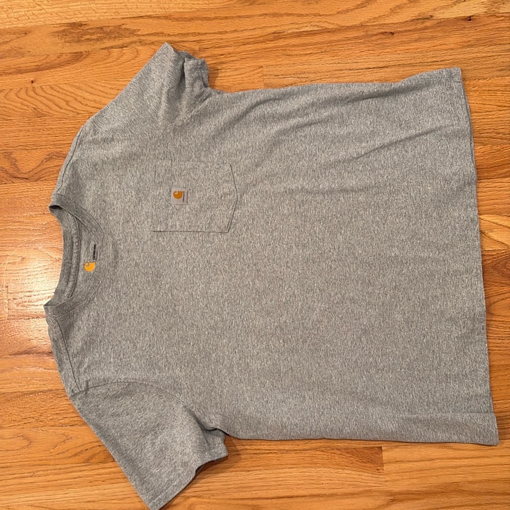 Kids Carhartt Gray Tee Shirt 16/18W